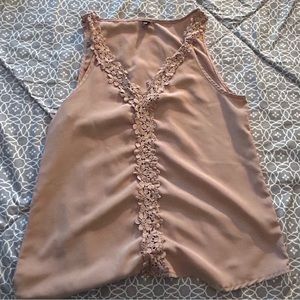 SHEIN dusty rose blouse